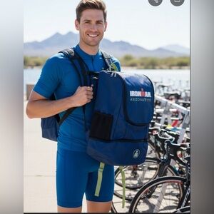 Iron Man Navy and Black Backpack for Men